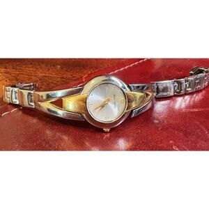 Women's 22mm Two Tone Daisy Fuentes Watch,